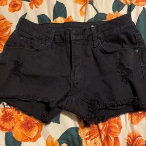 Worn once black shorts. Size medium
